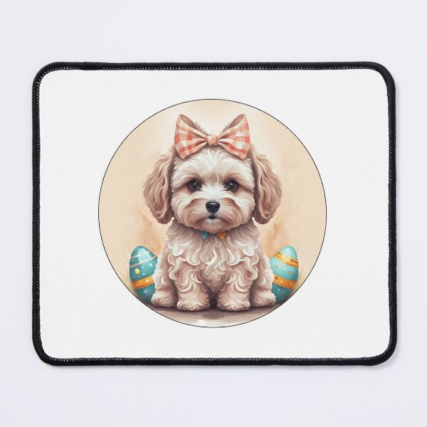 Item preview, maltipoo easter bunny designed and sold by rozar-nv.