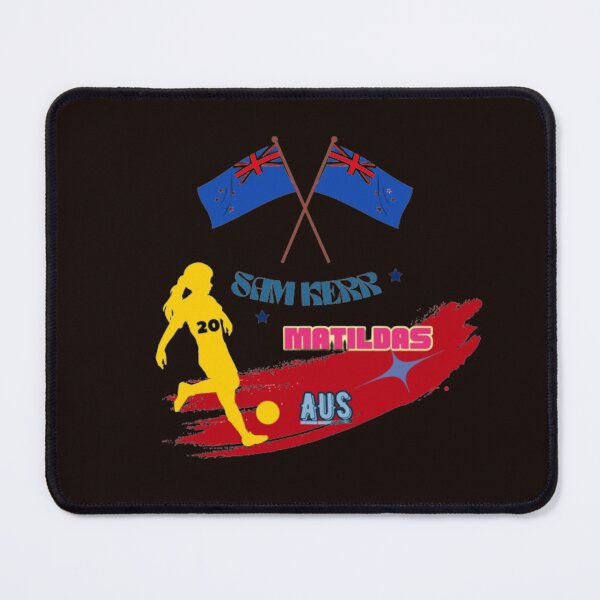 Item preview, Matildas-sam kerr-AUS flag-womens national soccer team designed and sold by Luckangel.
