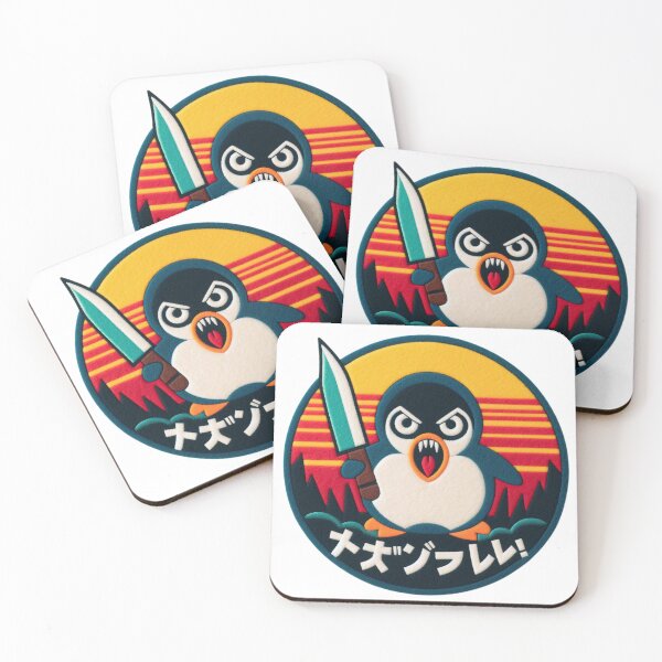 Item preview, Creepy Japanese Penguin designed and sold by GALUMARKET.