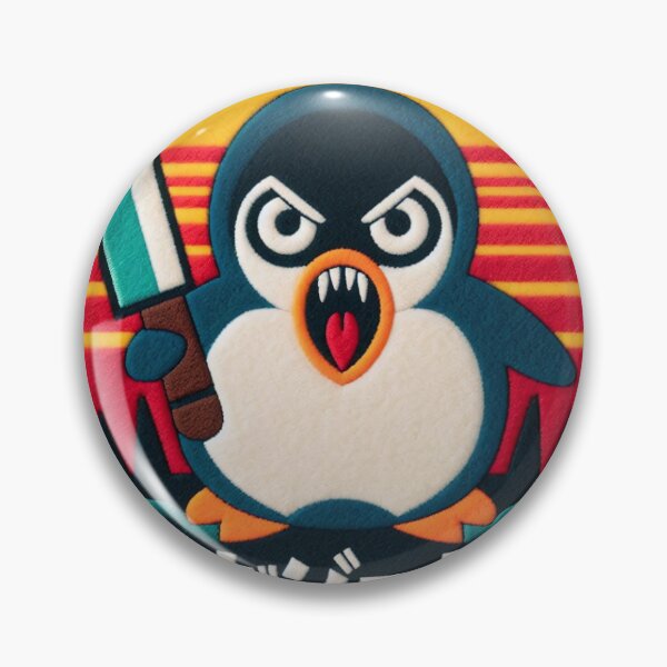 Item preview, Creepy Japanese Penguin designed and sold by GALUMARKET.