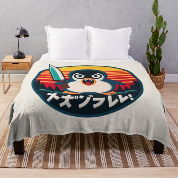 Item preview, Creepy Japanese Penguin designed and sold by GALUMARKET.