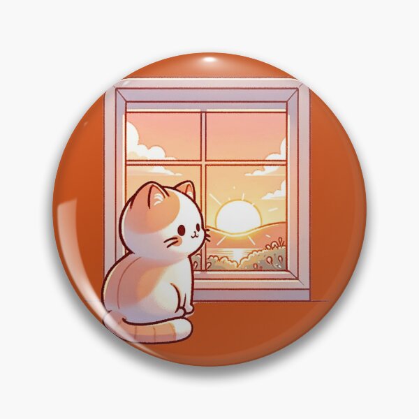 Item preview, Sunrise Cat designed and sold by MapleandHoney.