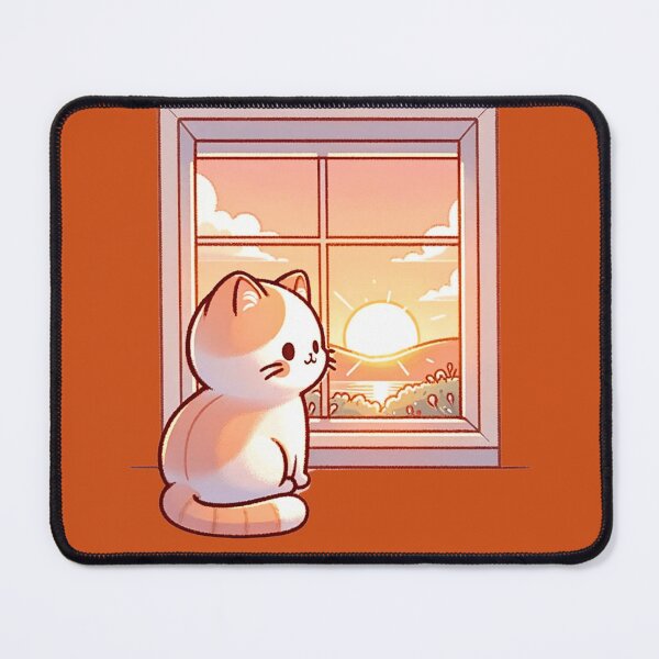 Item preview, Sunrise Cat designed and sold by MapleandHoney.