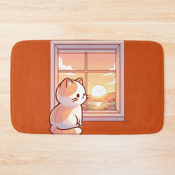 Item preview, Sunrise Cat designed and sold by MapleandHoney.