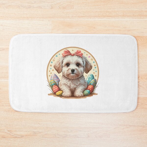 Item preview, maltipoo easter bunny designed and sold by rozar-nv.
