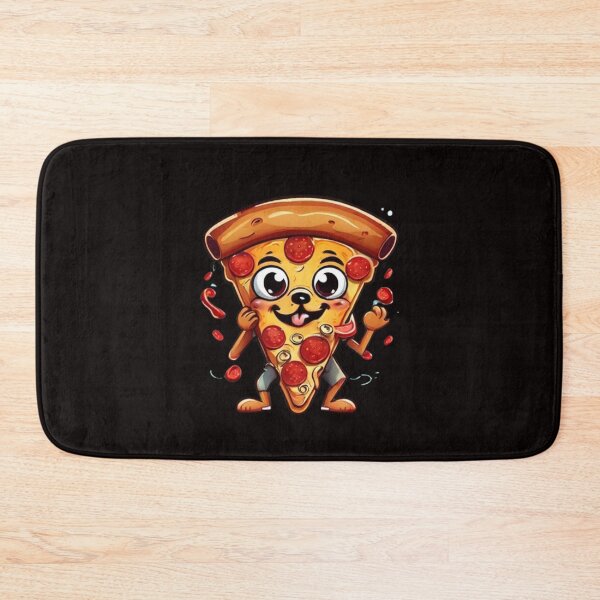 Item preview,   Cartoon Pizza Illustration ,Cartoon Pizza, funny gift  designed and sold by masteryStore.