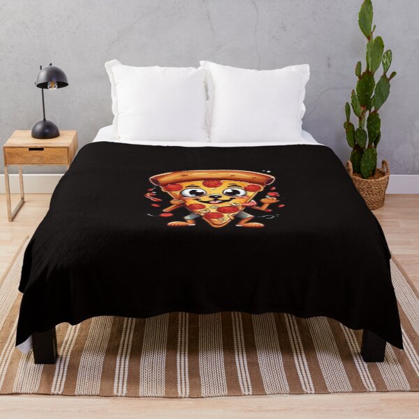 Item preview,   Cartoon Pizza Illustration ,Cartoon Pizza, funny gift  designed and sold by masteryStore.