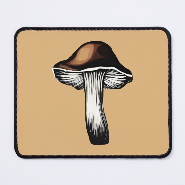 Item preview, Toffee Dreaming Brown Mushroom designed and sold by EmeraldeaArt.