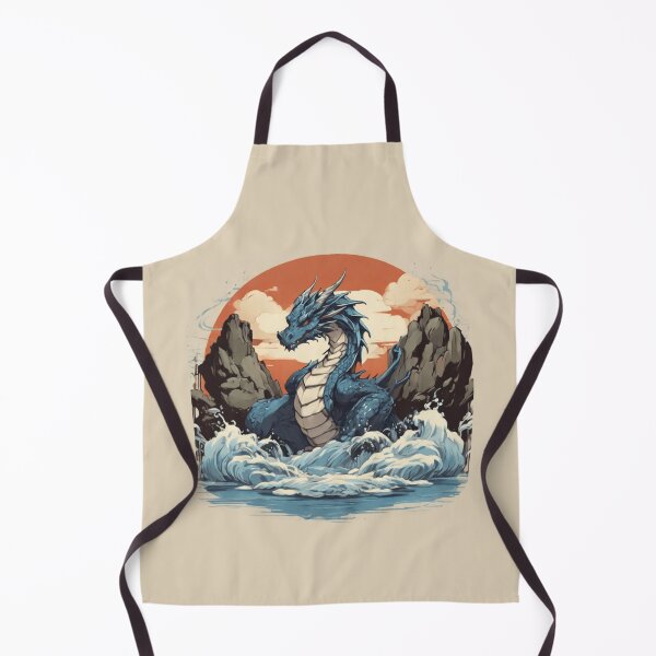 Item preview, anime dragon on fire designed and sold by martin max.