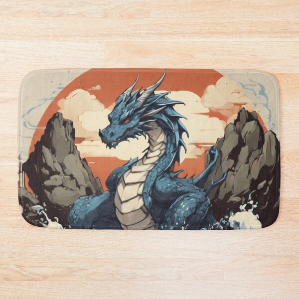 Item preview, anime dragon on fire designed and sold by martin max.