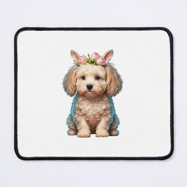 Item preview, maltipoo easter bunny designed and sold by rozar-nv.