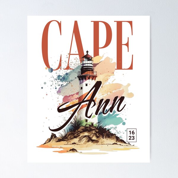 Item preview, Cape Ann Est 1623 Massachusetts Gift New England designed and sold by HosvPrint .s.