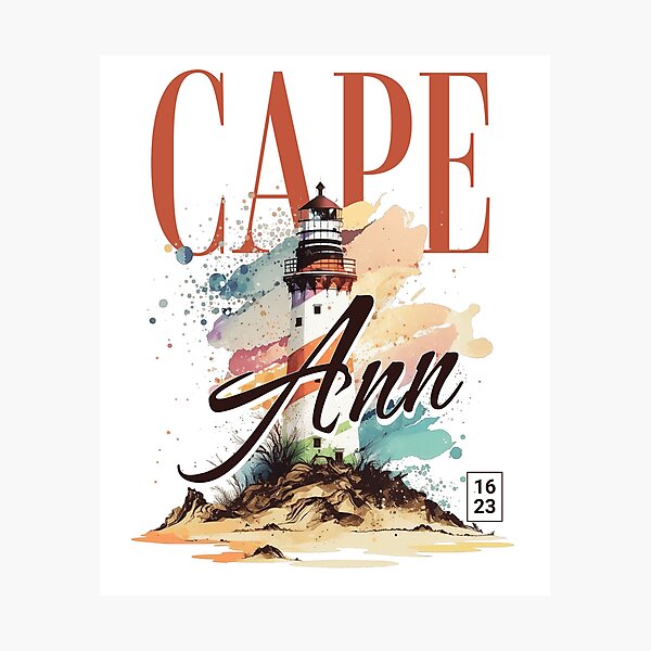 Item preview, Cape Ann Est 1623 Massachusetts Gift New England designed and sold by HosvPrint .s.