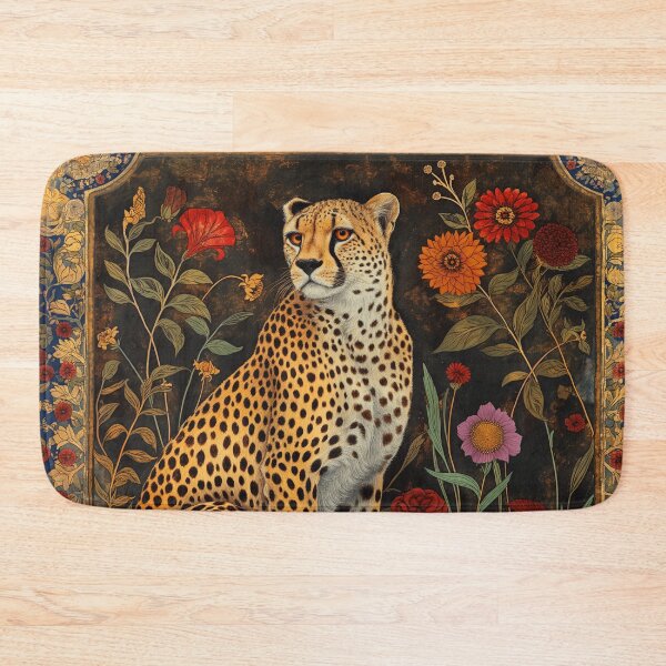 Item preview, Cheetah in persian design  designed and sold by Closet Goblin.
