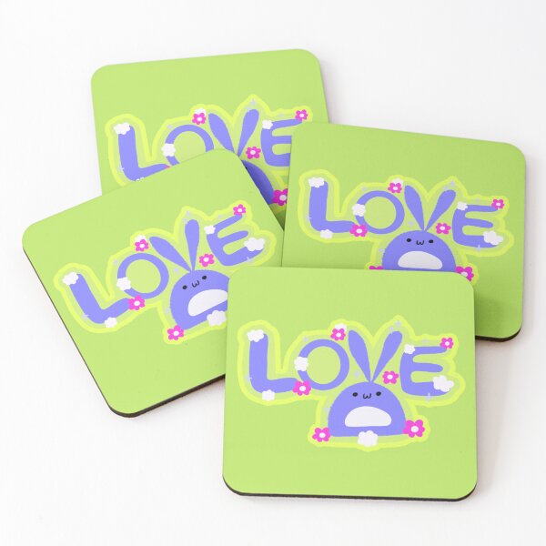 Item preview, Groovy Bunny Love Letters Springtime Joy designed and sold by Renata Illustrata.