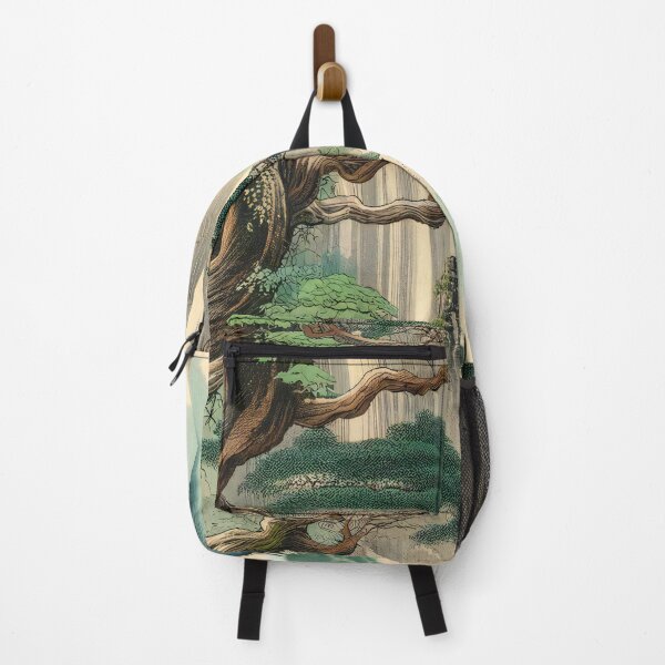 Item preview, Ancient Trees by the Cascading Waterfall designed and sold by ArtComixHaven.