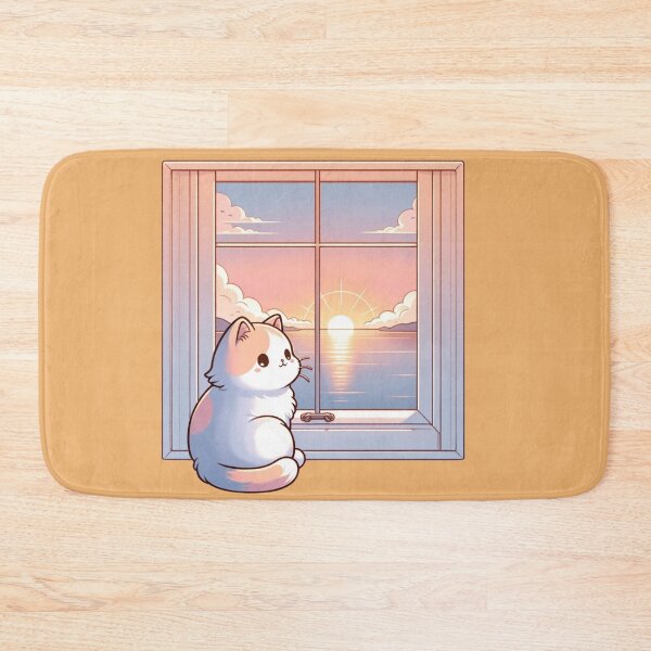 Item preview, Sunrise Cat 3 designed and sold by MapleandHoney.
