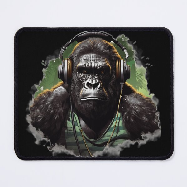 Item preview, Gorilla music lover V designed and sold by Wiesława Smolińska.