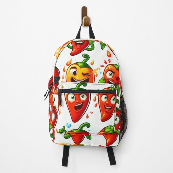 Item preview, Red and Orange Hot Chili Peppers Emojis designed and sold by shanblue6.