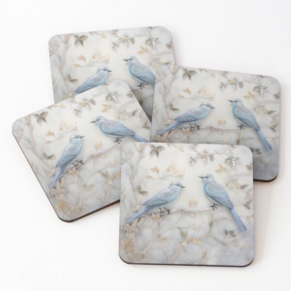 Item preview, Bluebird Couple designed and sold by LivingArtClips.