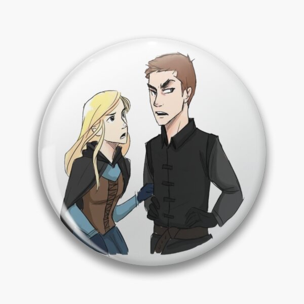 Item preview, Celaena and Sam designed and sold by Aiyinyangart.