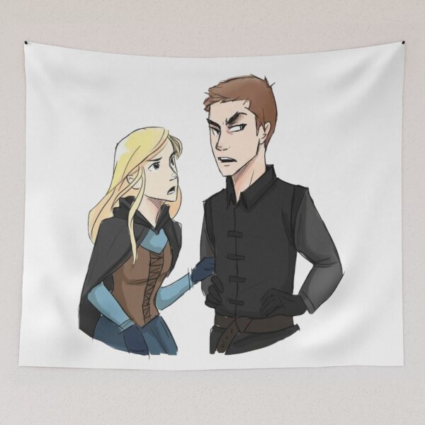 Item preview, Celaena and Sam designed and sold by Aiyinyangart.