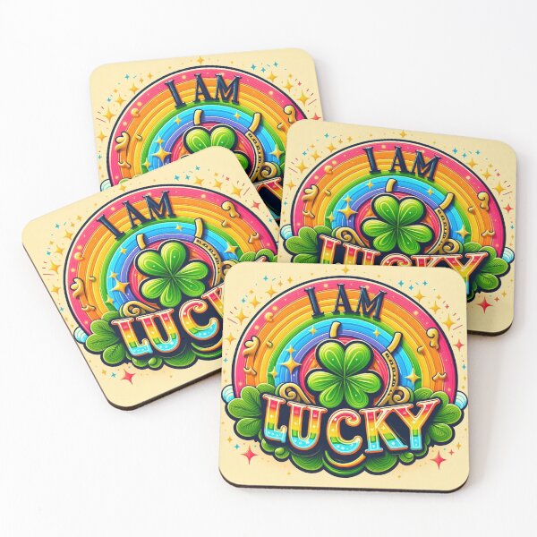 Item preview, Bask in Good Fortune: I AM LUCKY designed and sold by iamxxx.