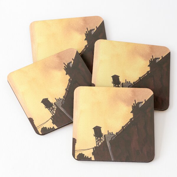 Item preview, Rooftop painting designed and sold by andrewdaystore.