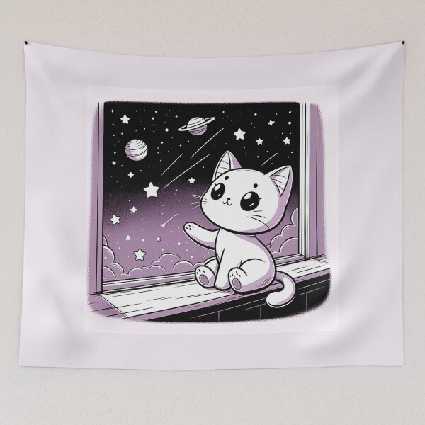 Item preview, Planetary Cat designed and sold by MapleandHoney.