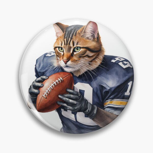 Item preview, Quarterback Cat designed and sold by Gentle40Winks.