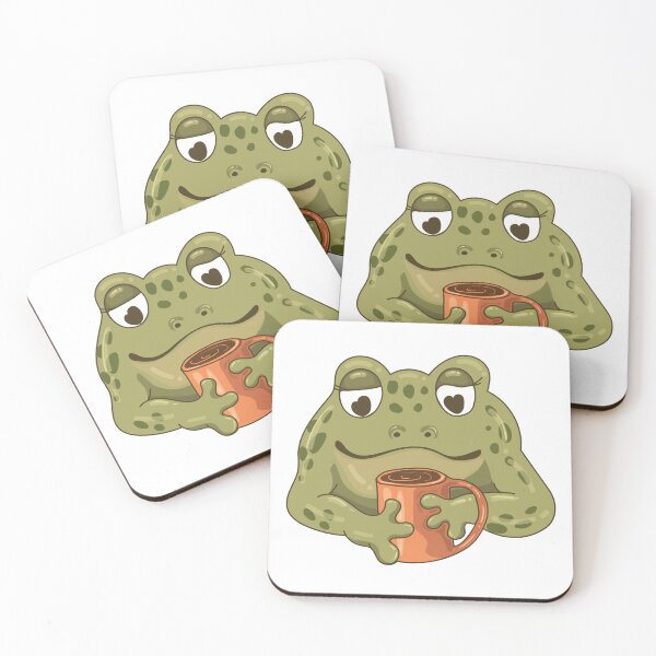 Item preview, Frog with a mug designed and sold by Deepness2023.