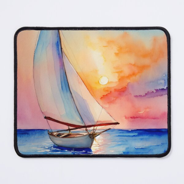 Item preview, Sailing into Sunset's Embrace designed and sold by Delemore Art.