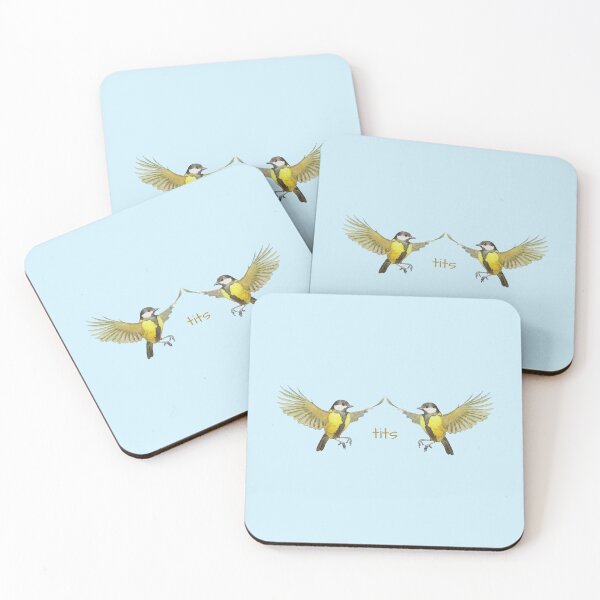 Item preview, Tits Bird Pun Humor designed and sold by mwagie.