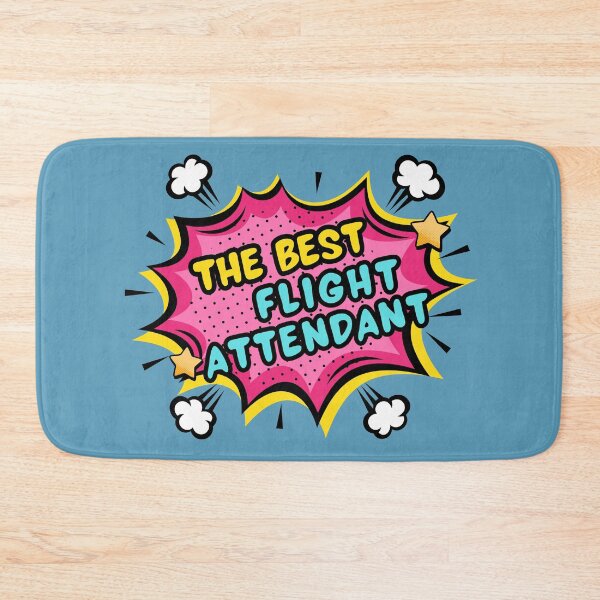 Item preview, The Best Flight Attendant designed and sold by PurrfectJourney.