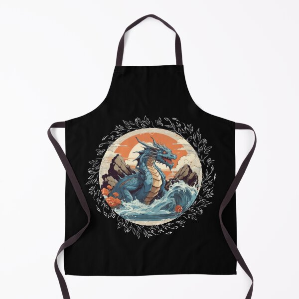 Item preview, anime dragon on fire designed and sold by martin max.
