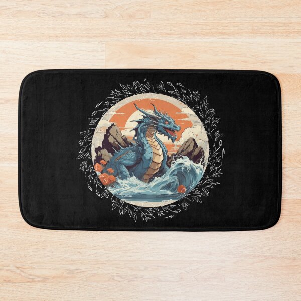Item preview, anime dragon on fire designed and sold by martin max.