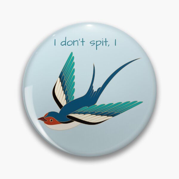 Item preview, Swallow Bird Pun designed and sold by mwagie.