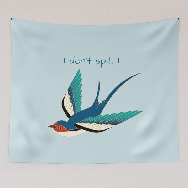 Item preview, Swallow Bird Pun designed and sold by mwagie.