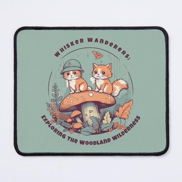 Item preview, Whisker Wanderers: Exploring the Woodland Wilderness designed and sold by naughty-raccoon.