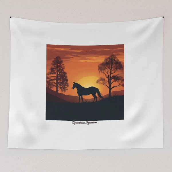Item preview, Horse in the sunset - Horse in the SunSet designed and sold by EquestrianImperium.