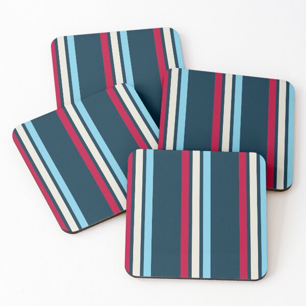 Item preview, Retro vintage color stripes - red white blue designed and sold by TalBright.