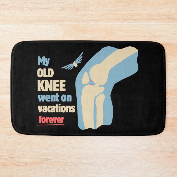 Item preview, My Old Knee Went On Vacations Forever Funny Gifts For Orthopedic Patients With Anterior Cruciate Ligament Rupture designed and sold by iX-Physio.