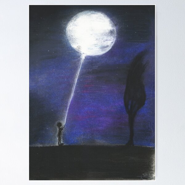 Item preview, Moon Balloon designed and sold by S7IEBEN.