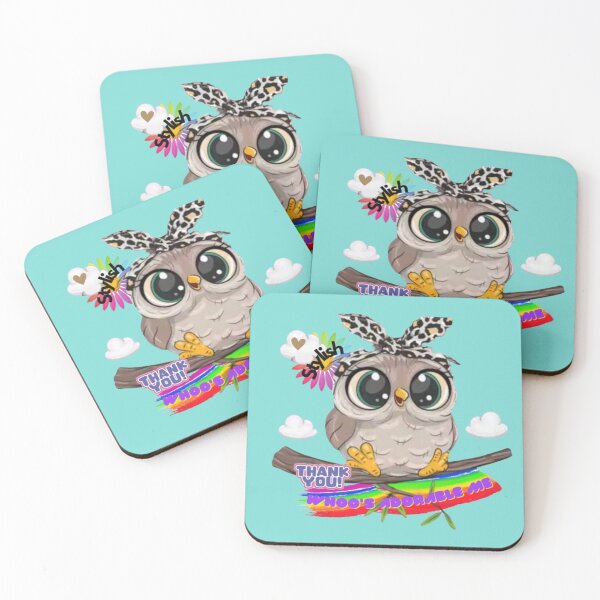 Item preview, Owl -Stylish- Whoo's Adorable Me!-Thank you designed and sold by Luckangel.