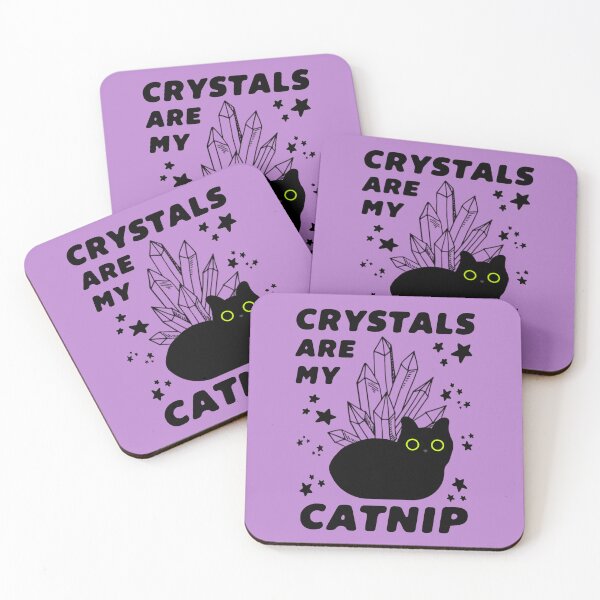 Item preview, Crystals Are My Catnip designed and sold by MannyShop.