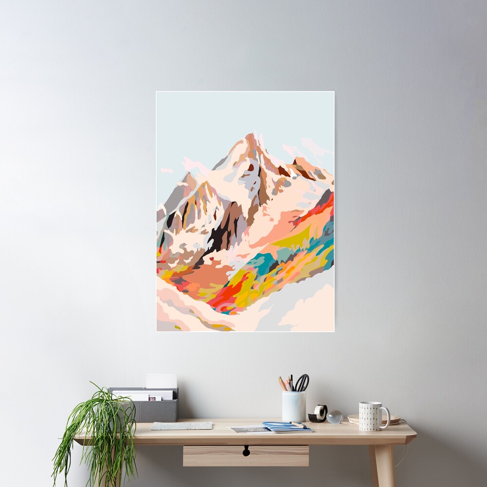 glass mountains Poster