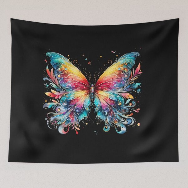 Item preview, Butterfly Dance Symmetry:  Art Pattern designed and sold by LLdreams.