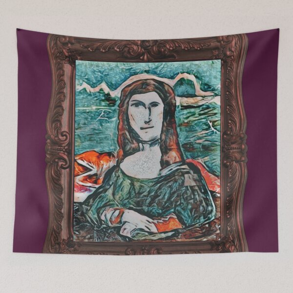 Item preview, Bad Mona Lisa Bad on Purpose (Bad Art) designed and sold by CMooreWorx.