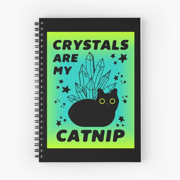 Item preview, Crystals Are My Catnip designed and sold by MannyShop.