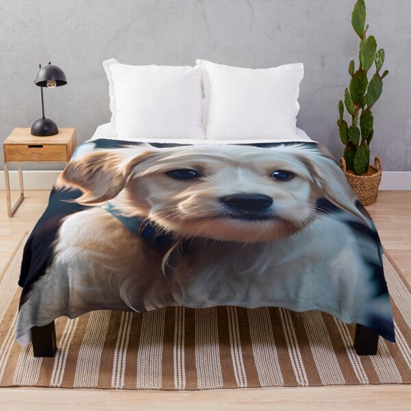 Artikelvorschau, Cute Puppy Dog Portrait entworfen und verkauft von TheArtOfPat.